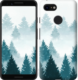 

Чохол Акварельні Ялинки на Google Pixel 3 863007