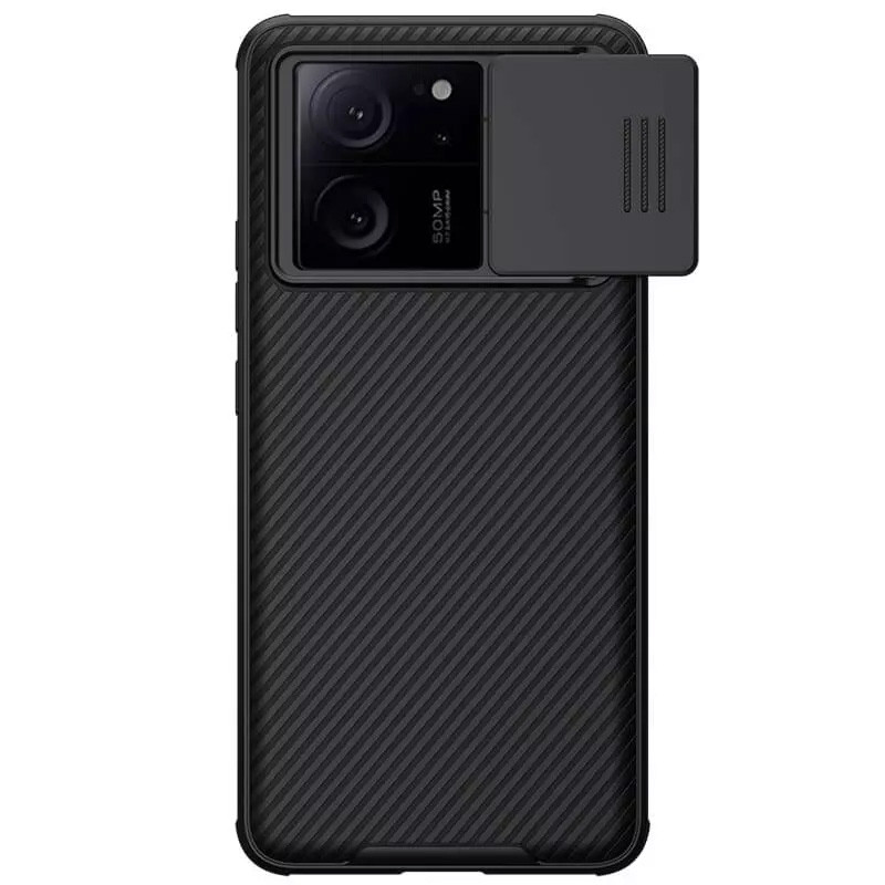 Карбонова накладка Nillkin CamShield Pro на Xiaomi Redmi K60 Ultra / 13T / 13T Pro (Black)