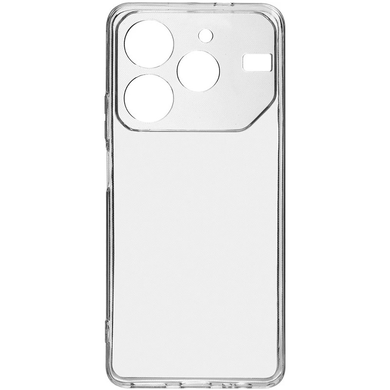 Фото TPU чехол Epic Transparent 1,5mm Full Camera для TECNO Pova 6 Neo (LI6) (Бесцветный (прозрачный)) на vchehle.ua