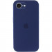 Чохол Silicone Case Full Camera Protective (AA) на Apple iPhone 16e (6.1") (Синій / Deep navy)