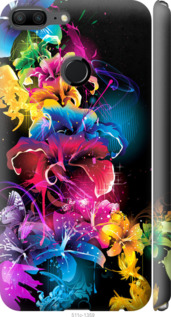 

Чохол Абстрактні квіти на Huawei Honor 9 Lite 982780
