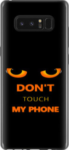 Чехол Don't touch the phone для Samsung Galaxy Note 8