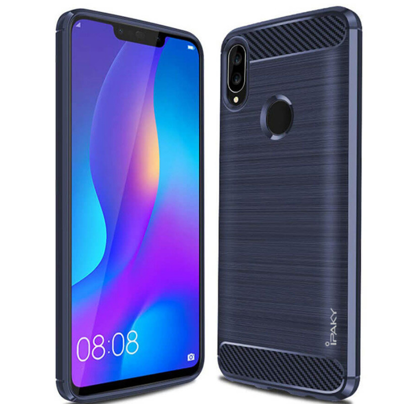 

TPU чехол iPaky Slim Series для Huawei Nova 3i (Синий) 660513