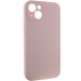 Фото Чохол Silicone Case Full Camera Protective (AA) NO LOGO на Apple iPhone 14 (6.1") (Рожевий / Chalk Pink) на vchehle.ua