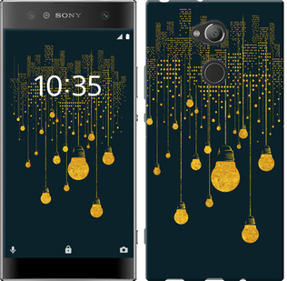 

Чехол Иллюстрация ночного города для Sony Xperia XA2 H4113 658829