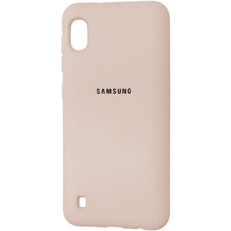 Чехол Silicone Cover Full Protective (AA) для Samsung Galaxy A10 (A105F) (Розовый / Pink Sand)
