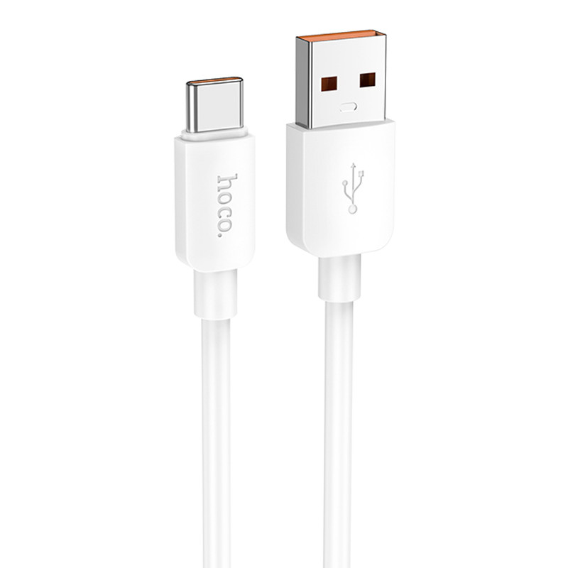 Дата кабель Hoco X96 Hyper USB to Type-C 100W (0.25m) (White)