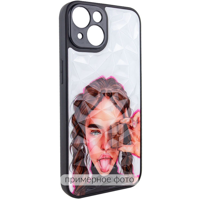 TPU+PC чехол Prisma Ladies для Samsung Galaxy M33 5G (Chocolate)