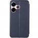 Фото Кожаный чехол-книжка Classy для Xiaomi Redmi 13 4G / Poco M6 4G (Темно-синий) на vchehle.ua