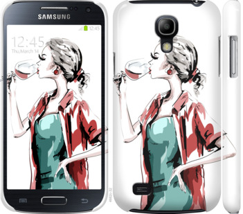 

Чохол Дівчина з келихом на Samsung Galaxy S4 mini 841317