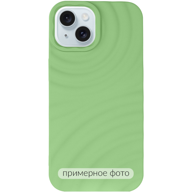 Фото Чохол TPU MonoWave на Apple iPhone 15 (6.1") (Light Green) на vchehle.ua