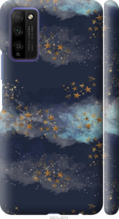 

Чохол Ночь золотые звезды для Huawei Honor 30 Lite 1406294