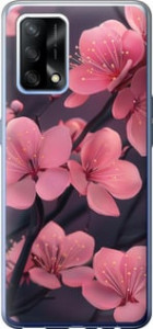 Чехол Пурпурная сакура для Oppo A74