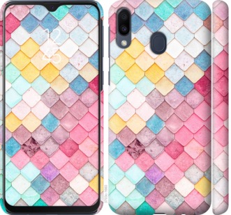 

Чехол Красочная черепица для Samsung Galaxy M20 698044