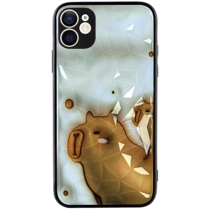 TPU+PC чехол Prisma Fluffie для Apple iPhone 11 (6.1") (Capybara)