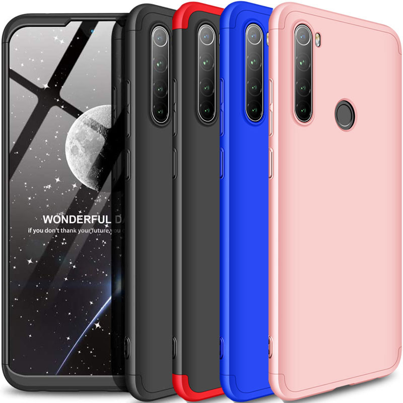 Пластиковая накладка GKK LikGus 360 градусов (opp) для Xiaomi Redmi Note 8 / Note 8 2021