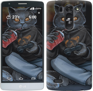 

Чохол gamer cat на LG G3s D724 635419