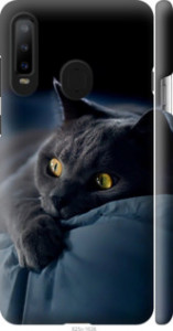 Чохол Димчастий кіт на Samsung Galaxy A8S