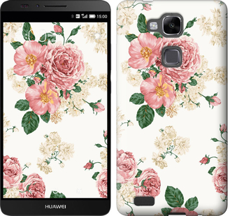 

Чехол цветочные обои v1 для Huawei Ascend Mate 7 642434
