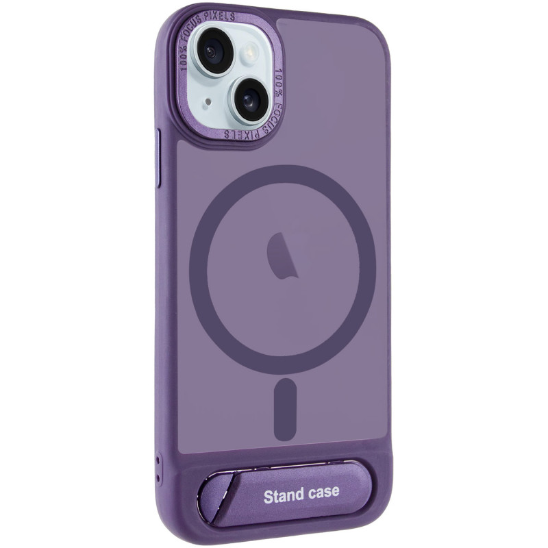 TPU+PC чохол Stand case на Apple iPhone 13 / 14 (6.1") (Purple)