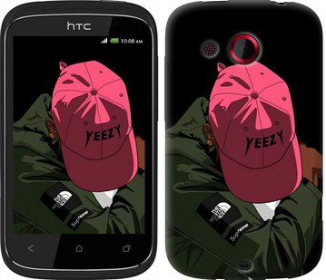 

Чехол logo de yeezy для HTC Desire C A320e 630180