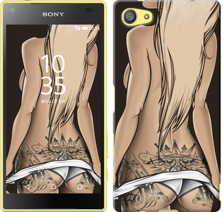

Чехол Девушка с татуировкой для Sony Xperia Z5 Compact E5823 644309