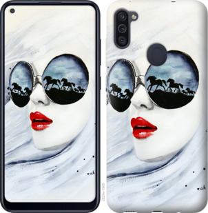 

Чехол Девушка акварелью для Samsung Galaxy M11 M115F 919619