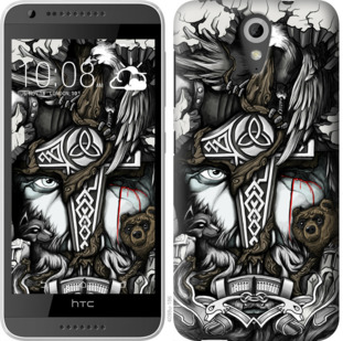 

Чохол Тату Вікінг на HTC Desire 620G 923703