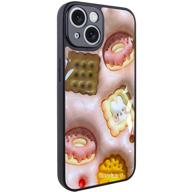 TPU+PC чехол Prisma Fluffie для Apple iPhone 13 (6.1") (Sweet)