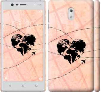 

Чехол Путешествуй для Nokia 3 795218