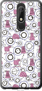 

Чехол Смешные коты для Nokia 5.1 1394246
