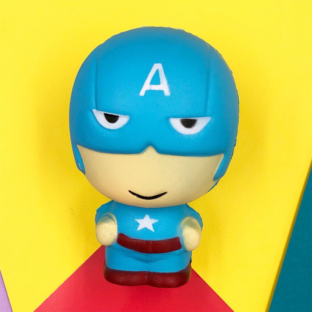 Squishy antistress Marvel Hero (captain_america)