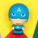 Squishy antistress Marvel Hero (captain_america)
