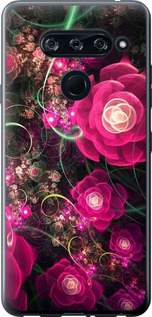 

Чехол Абстрактные цветы 3 для LG V40 ThinQ 1625606