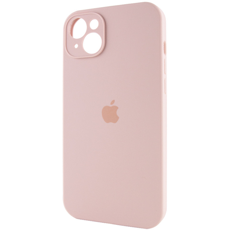 Фото Чохол Silicone Case Full Camera Protective (AA) на Apple iPhone 14 (6.1") (Рожевий / Pink Sand) в маназині vchehle.ua