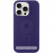 Чехол Silicone Case Full Protective (AA) with Magnetic Safe для Apple iPhone 15 Plus (6.7") (Фиолетовый / Elderberry)