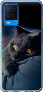Чехол Дымчатый кот для Oppo A54