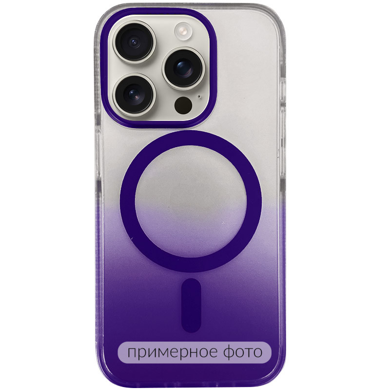 Чехол TPU+PC Phantom with Magnetic Safe для Apple iPhone 16e (6.1") (Purple)