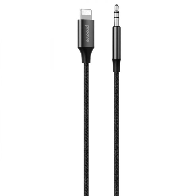 Аудио кабель Aux Proove SoundTrack Lightning to 3.5mm (1m) (Black)