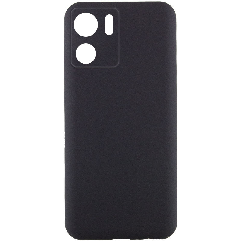 Чохол Silicone Cover Lakshmi Full Camera (AAA) на Motorola Edge 40 (Чорний / Black)