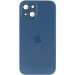Чехол TPU+Glass Sapphire matte case для Apple iPhone 13 (6.1") (Navy Blue)