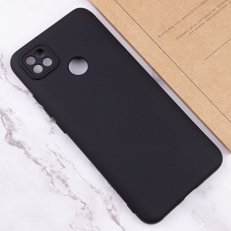 Чохол Silicone Cover Lakshmi Full Camera (AA) на Xiaomi Redmi 10A (Чорний / Black) в магазині vchehle.ua