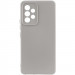 Чехол TPU GETMAN Liquid Silk Full Camera для Samsung Galaxy A52 4G / A52 5G / A52s (Серый / Lavender)