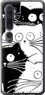 Чехол Коты v2 для Xiaomi Mi Note 10