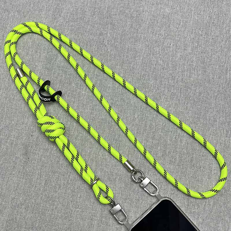 Фото Шнурок с двумя креплениями (8мм) 150см (Neon Green) на vchehle.ua