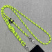 Фото Шнурок с двумя креплениями (8мм) 150см (Neon Green) на vchehle.ua