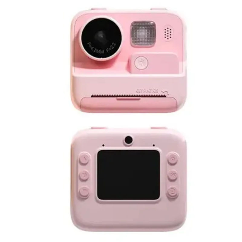 Детская фотокамера K27 с моментальной печатью (Pink)