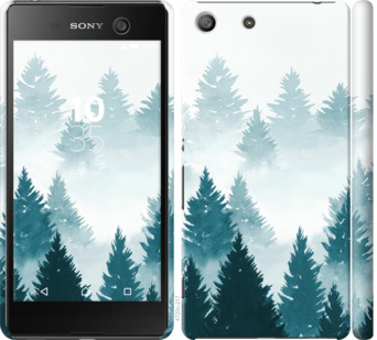 

Чехол Акварельные Елки для Sony Xperia M5 862640