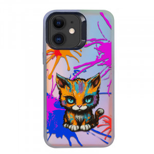 TPU+PC чехол TakiTaki Graffiti magic glow для Apple iPhone 11 (6.1")