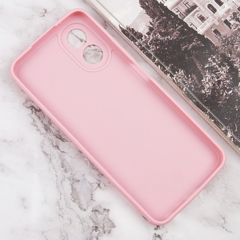 Фото Силіконовий чохол Candy Full Camera на Oppo A78 4G (Рожевий / Pink Sand) в маназині vchehle.ua